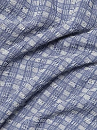 Bradley Plaid Sleeveless Crewneck Knit Top