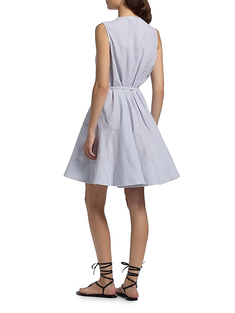 Kenzie Cotton-Linen Minidress