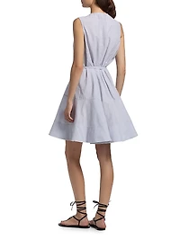 Kenzie Cotton-Linen Minidress