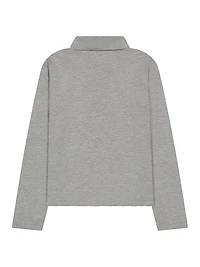 Little Boy's & Long Sleeve Polo Shirt