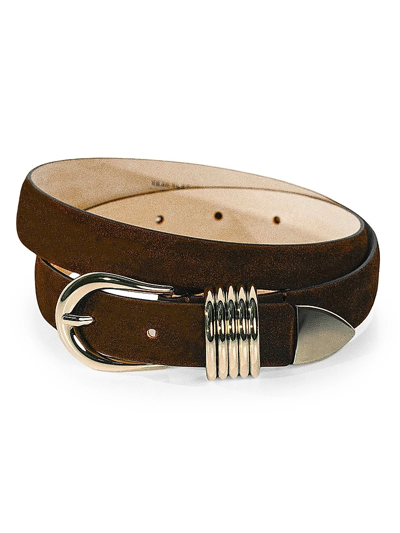 Hollyhock Suede Belt