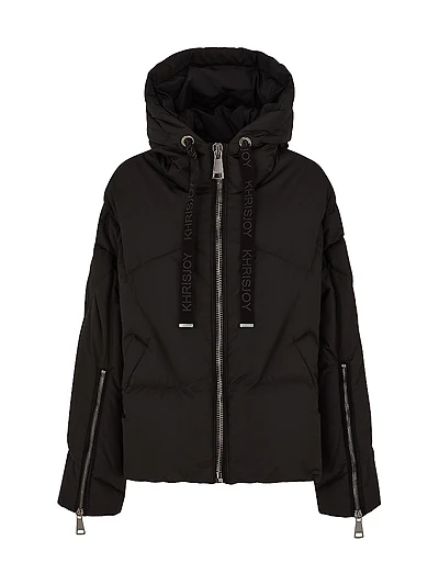 Crop Iconic Milano Down Jacket