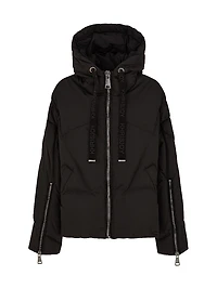 Crop Iconic Milano Down Jacket