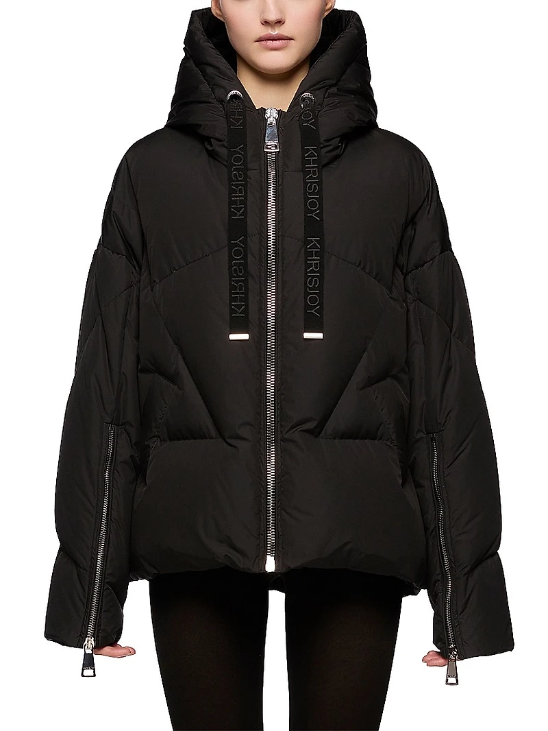 Crop Iconic Milano Down Jacket
