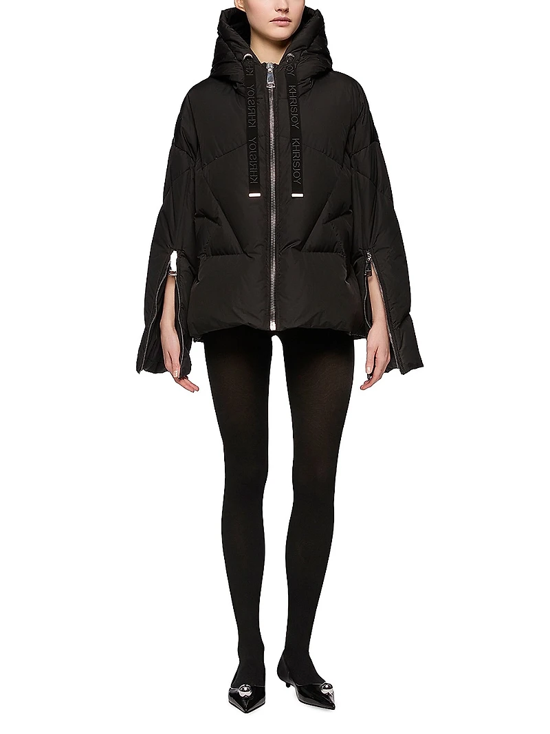 Crop Iconic Milano Down Jacket