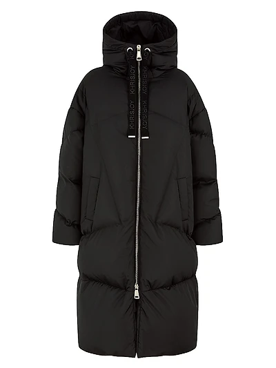 Long Iconic Milano Down Coat