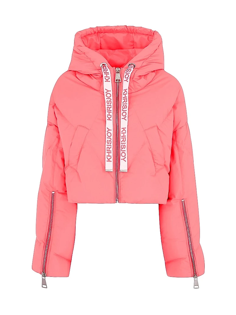 Crop Iconic Milano Down Jacket