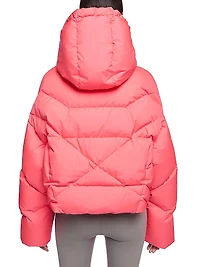 Crop Iconic Milano Down Jacket