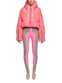 Crop Iconic Milano Down Jacket