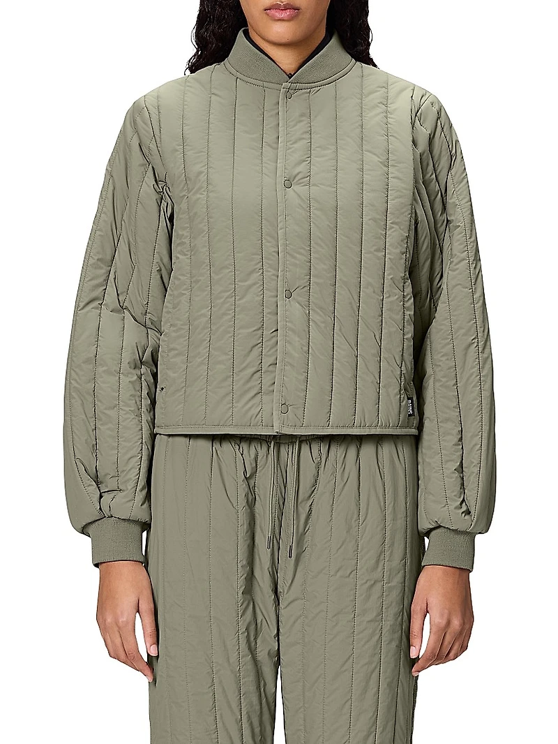 Banja Nylon Liner Bomber Jacket