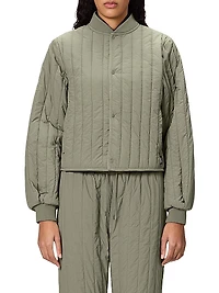 Banja Nylon Liner Bomber Jacket