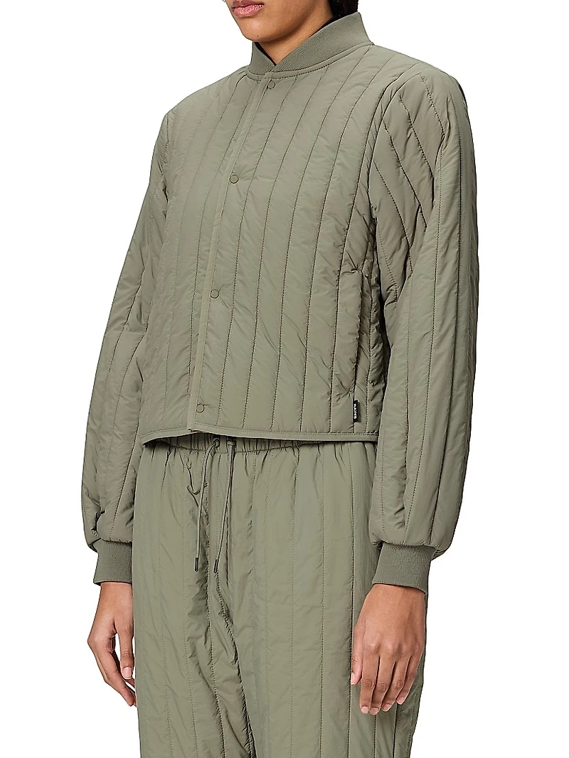 Banja Nylon Liner Bomber Jacket