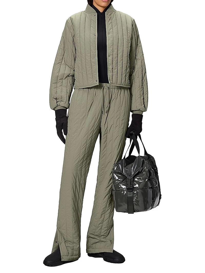 Banja Nylon Liner Bomber Jacket
