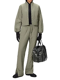 Banja Nylon Liner Bomber Jacket