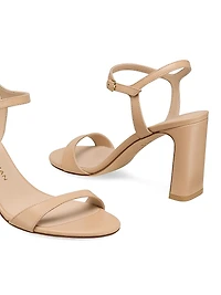 Babette 85MM Leather Sandals