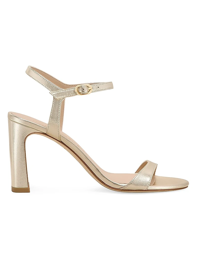 Babette 85MM Metallic Leather Sandals