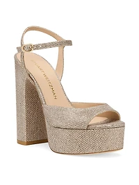 Dayna Boost 130MM Block-Heel Platform Sandals