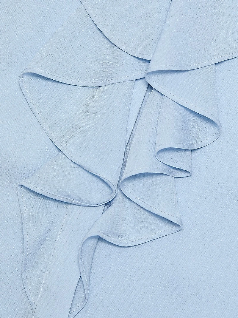 Turner Silk Ruffle Blouse