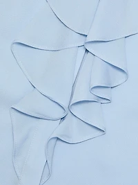 Turner Silk Ruffle Blouse