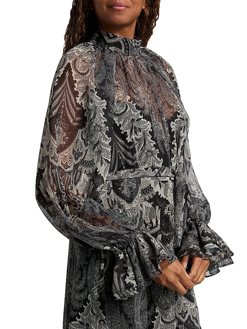 Connell Printed Maxi Dress