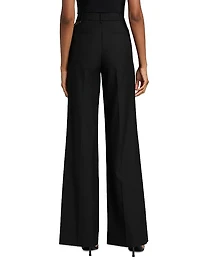 Steven Pleated Wool-Blend Pants
