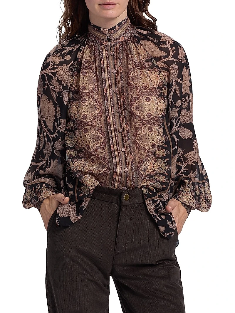 Solace Printed Blouse