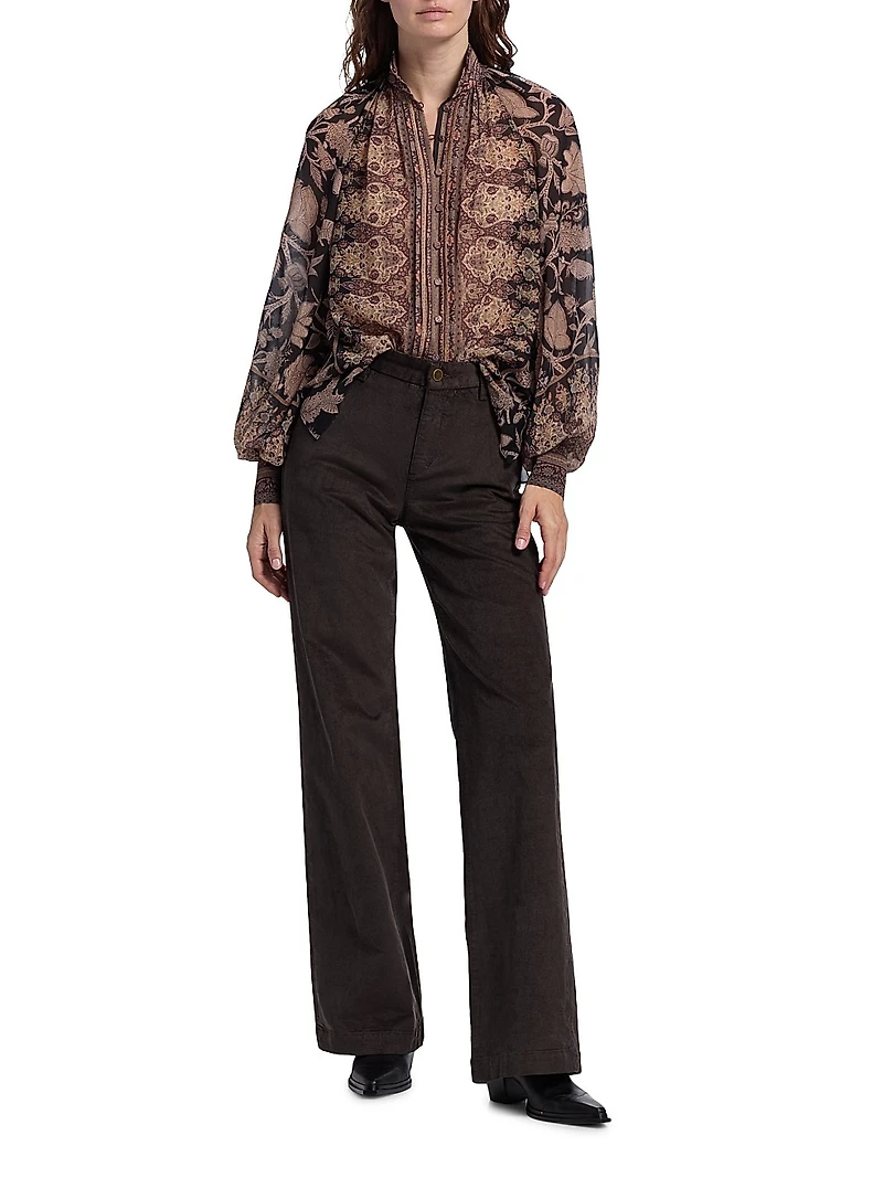 Solace Printed Blouse