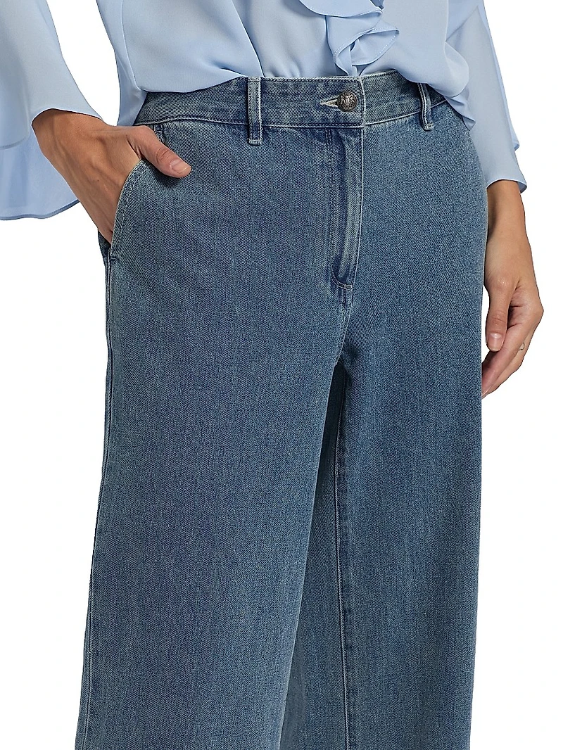 Effie High-Rise Wide-Leg Pants