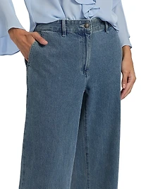 Effie High-Rise Wide-Leg Pants