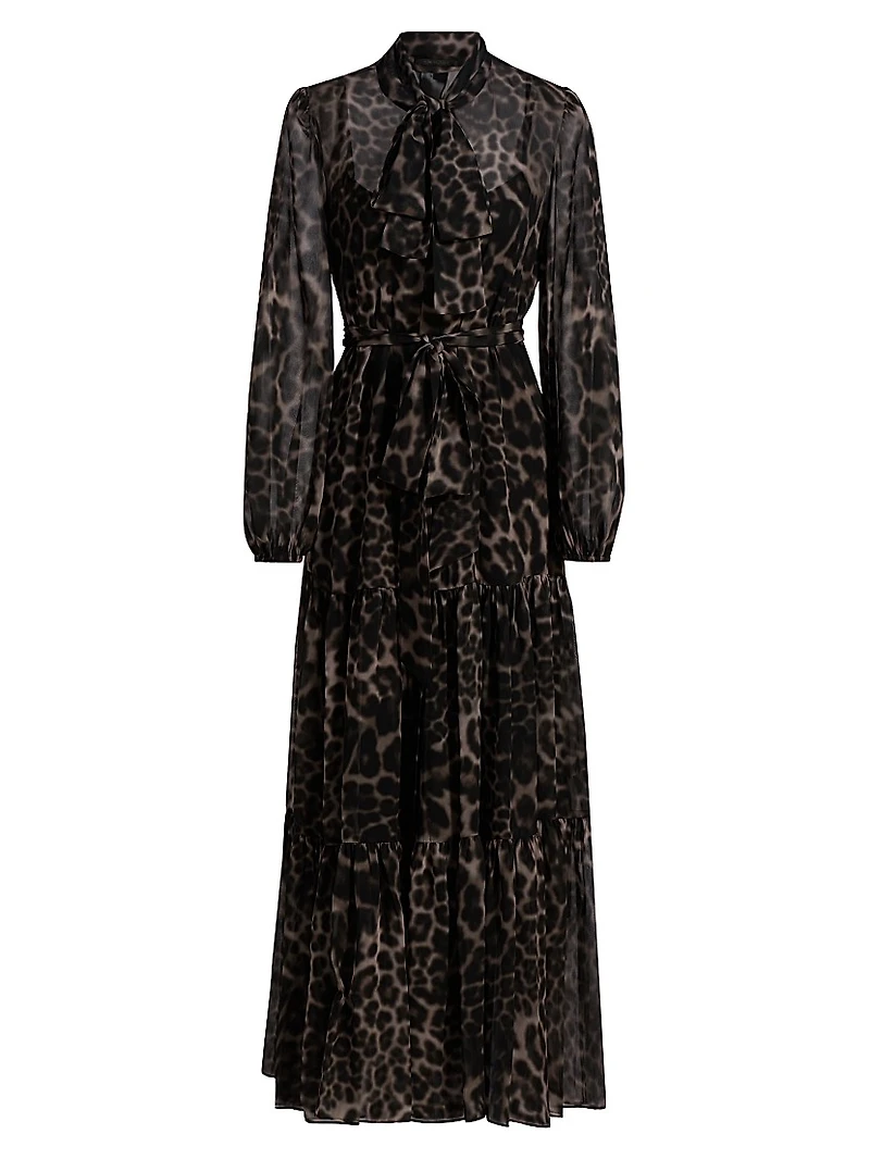 Baird Leopard-Print Maxi Dress