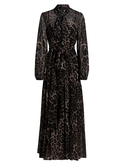 Baird Leopard-Print Maxi Dress
