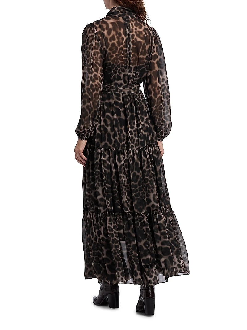 Baird Leopard-Print Maxi Dress