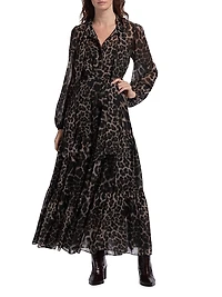 Baird Leopard-Print Maxi Dress