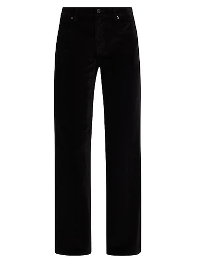 Ruby Stretch-Velvet Pants