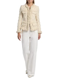 Hana Beaded Tweed Jacket