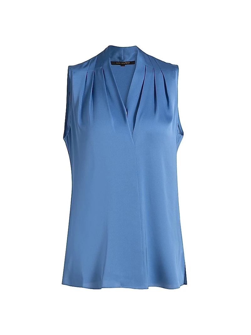 Mila Stretch-Silk Blouse