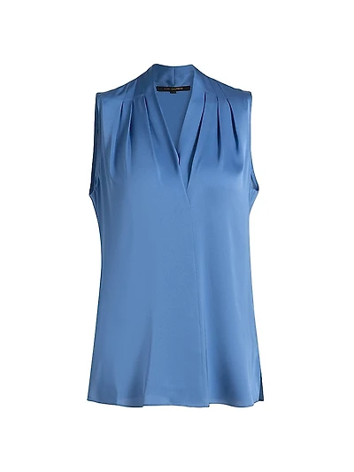 Mila Stretch-Silk Blouse