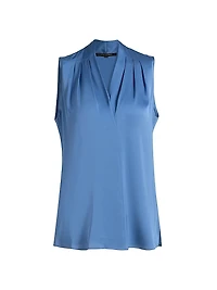 Mila Stretch-Silk Blouse