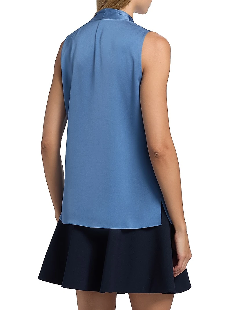 Mila Stretch-Silk Blouse