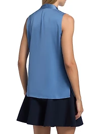 Mila Stretch-Silk Blouse