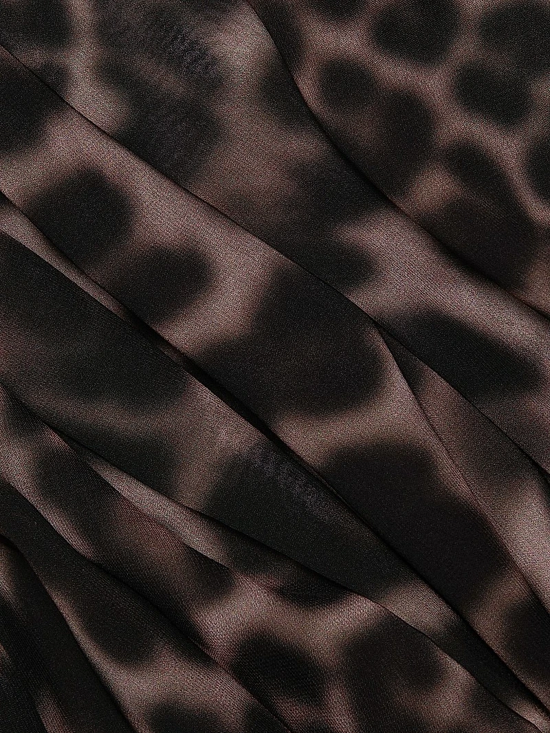 Davi Leopard-Print Blouse