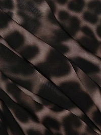 Davi Leopard-Print Blouse