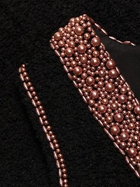 ONLY AT SAKS.Avital Embellished Tweed Minidress