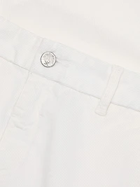 Hannah Cotton-Blend High-Rise Pants