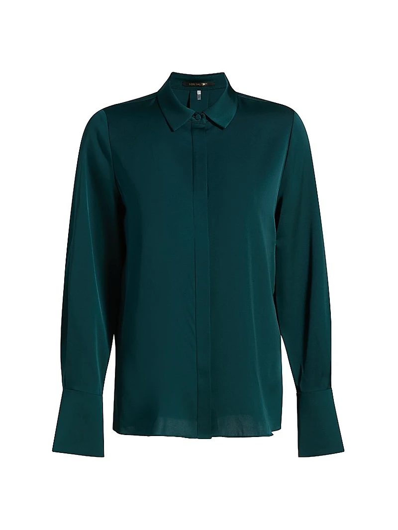 Larissa Stretch-Silk Blouse