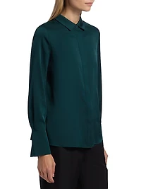 Larissa Stretch-Silk Blouse