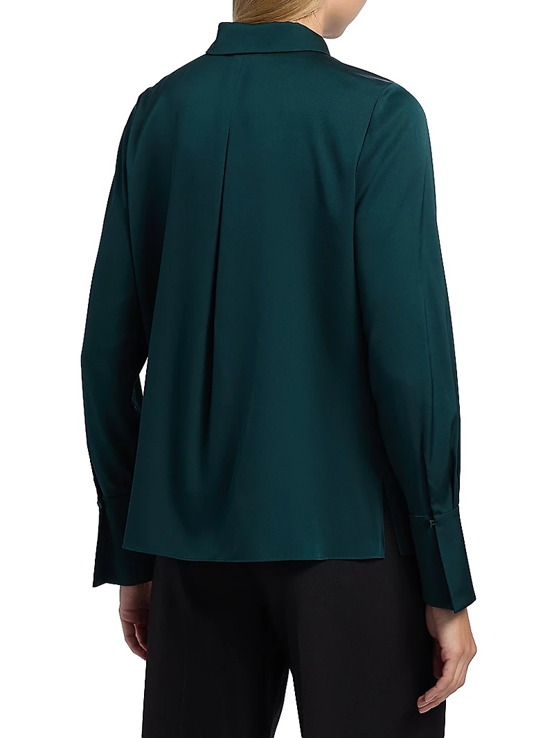 Larissa Stretch-Silk Blouse