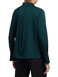 Larissa Stretch-Silk Blouse