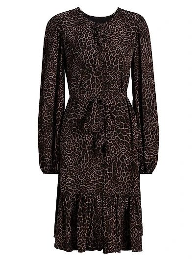 Cheryl Printed Knee-Length Dress
