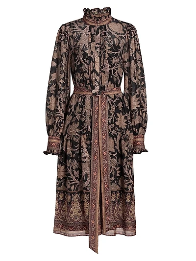 Moses Paisley Shirtdress